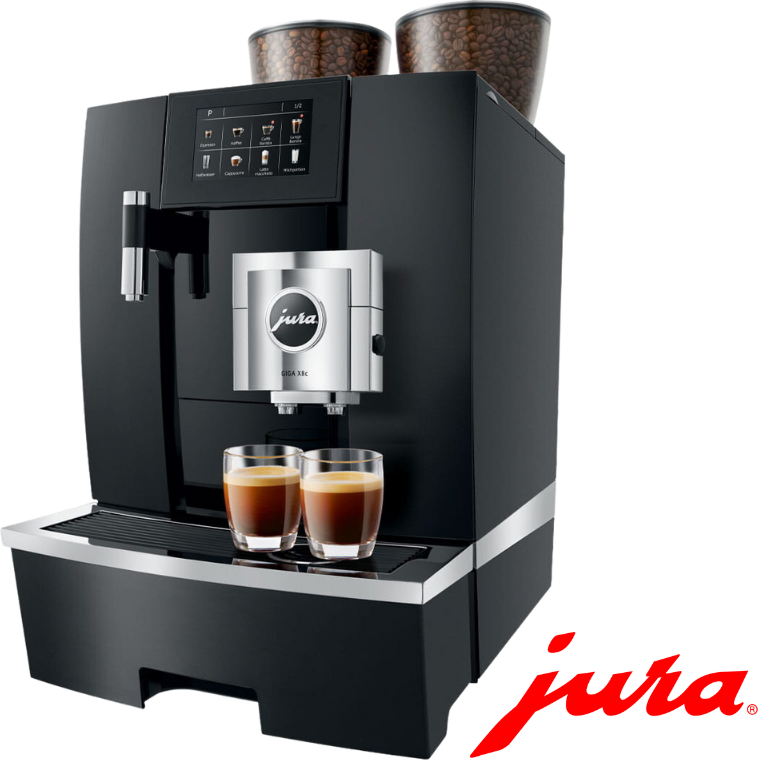 Jura-GIGA-X3c-Kaffeemaschine-in-Betrieb
