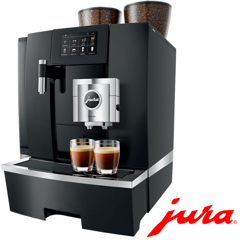 Jura-GIGA-X8-Kaffeemaschine-in-Betrieb